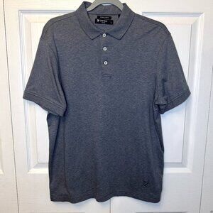 Cremieux Classics Men's Size M Polo Shirt - Med Gray - 100% Supima Cotton